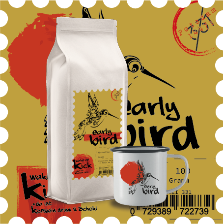 Early Bird Kaffee Geschenk Box 2